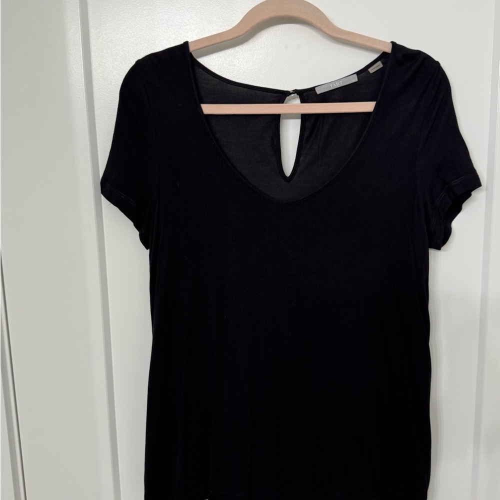 Tart Black T-Shirt Blouse